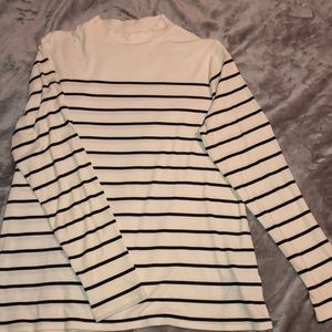 Ava & Viv crew neck, long sleeve, striped shirt